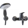 Смеситель для ванны Webert Sax Evolution SE850101560 Черный матовый на стену