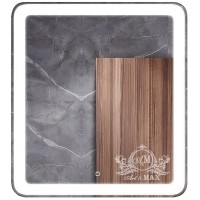 Зеркало Art&amp;Max Latina AM-Lat-750-800-DS-F с подсветкой с сенсорным выключателем стекло