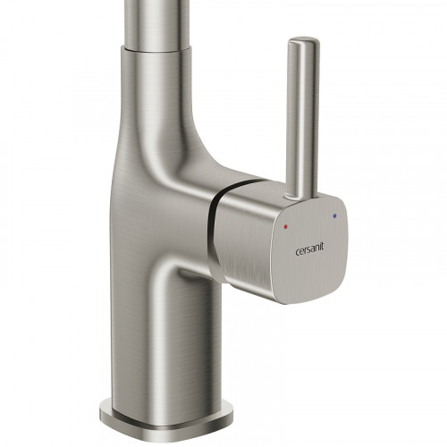 Смеситель для кухни Cersanit Elio 68260 Сатин