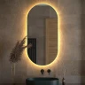 Зеркало Defesto Opti 60х120 DF 2916R с подсветкой 31W-3000K/ИК - выключатель/Теплый белый свет