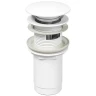 Донный клапан Ravak X01836 click-clack Белый вельвет