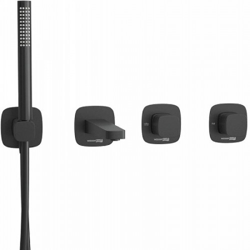Смеситель для ванны WasserKRAFT Nuthe A9151.264.315.327.242.217 Черный матовый