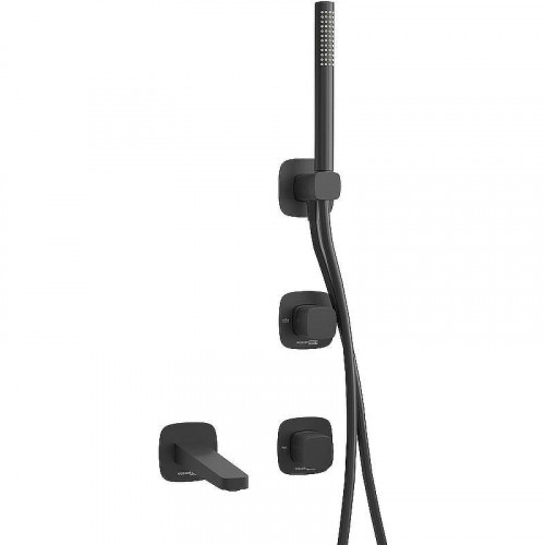 Смеситель для ванны WasserKRAFT Nuthe A9151.264.315.327.242.217 Черный матовый