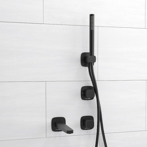 Смеситель для ванны WasserKRAFT Nuthe A9151.264.315.327.242.217 Черный матовый