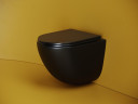 Унитаз с инсталляцией DIWO Ceramicanova Vogue CN4008TMB + DIWO 4501 с сиденьем Микролифт с клавишей смыва цвет Глянцевый белый