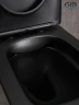 Унитаз компакт Gid Cuadrado Tn2184Bm 62252Y цвет Черный матовый с бачком и сиденьем Микролифт