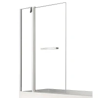 Шторка для ванны New Trendy NEW SOLEO Chrome x100 P-0026