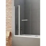 Шторка для ванны New Trendy NEW SOLEO Chrome x100 P-0026