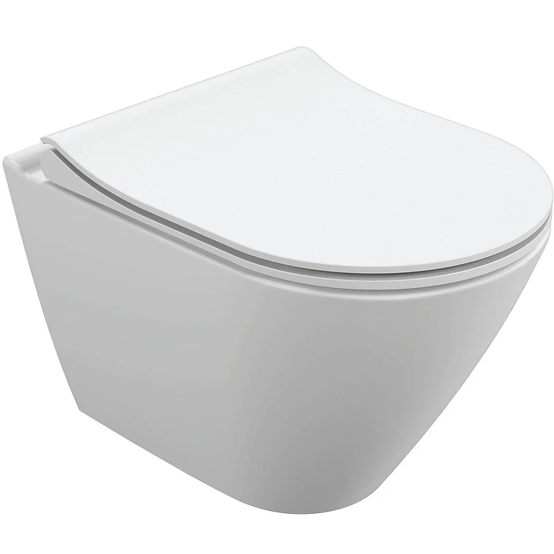 Комплект унитаза Cersanit City Smart CO DPL EO slim LP с инсталляцией Vector 64917 с сиденьем Микролифт фарфор подвесной
