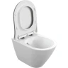 Комплект унитаза Cersanit City Smart CO DPL EO slim LP с инсталляцией Vector 64917 с сиденьем Микролифт фарфор подвесной