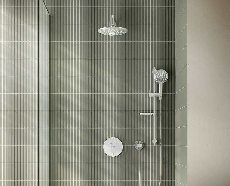 Душевой гарнитур Vitra Bliss A45743EXP Хром латунь на стену