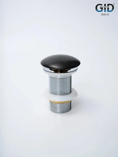 Донный клапан Gid Minucia Blm100 74402K Click-clack цвет Черный матовый