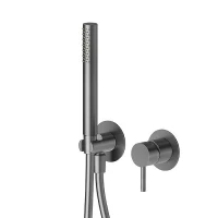 Смеситель для душа Newform X-Steel 316 69676EX.59.064 цвет Gun Metal