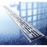 Решетка для душевого лотка Tece Drainline Basic 150 601510 цвет Нержавеющая сталь глянец