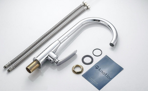 Смеситель для кухни Knotlor Finesse KN-41 цвет Хром