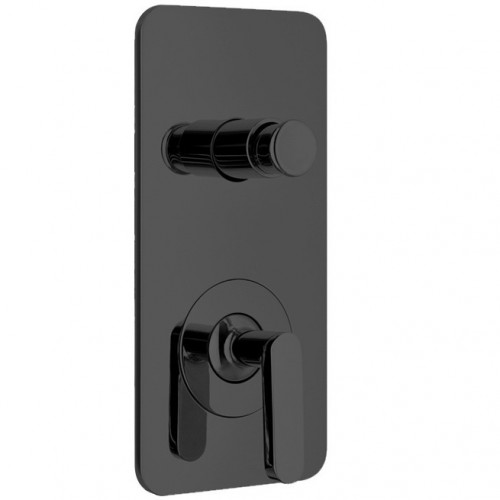 Смеситель для душа Webert Living LV860101560 Черный матовый встраиваемый