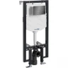 Инсталляция WasserKRAFT Vils 56TLT.010.ME.PB03 для унитаза с клавишей смыва Черный глянец