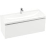 Раковина Ravak Clear 100 XJJ01110000 Белая искусственный камень (литьевой мрамор) полувстраиваемая
