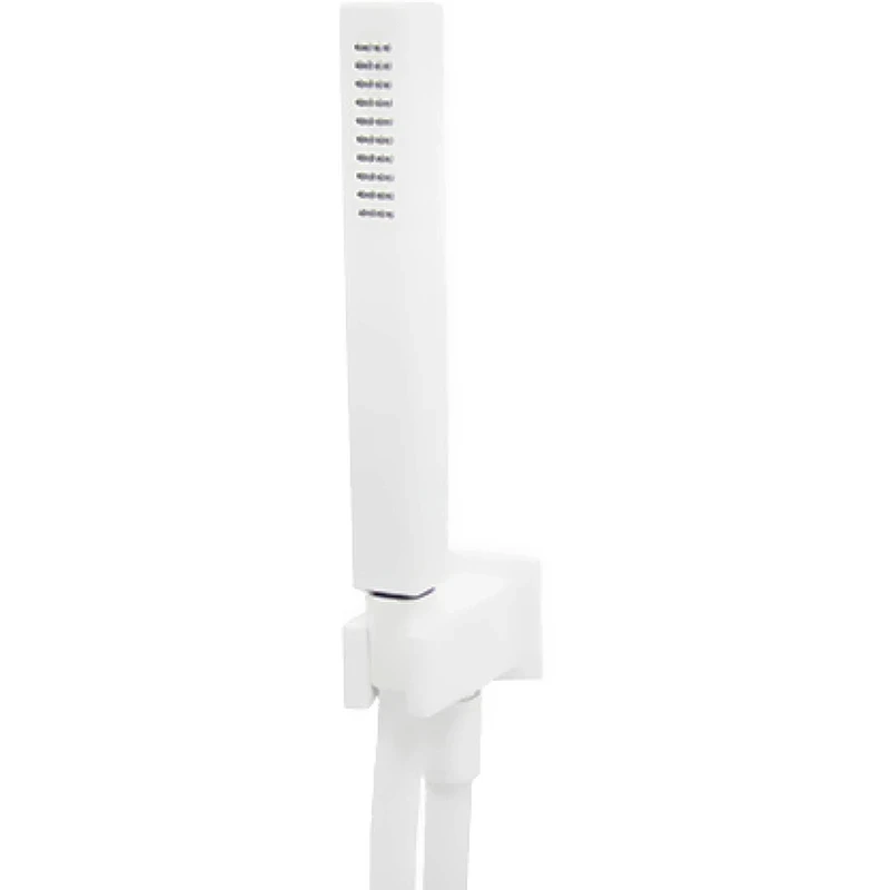 Душевой гарнитур Webert AC1045740 Белый матовый пластик на стену