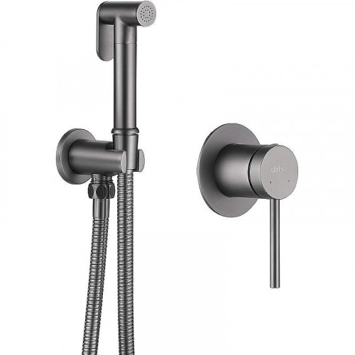 Гигиенический душ со смесителем Abber Emotion AF8825NG Никель