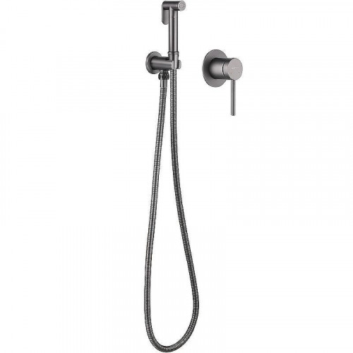 Гигиенический душ со смесителем Abber Emotion AF8825NG Никель