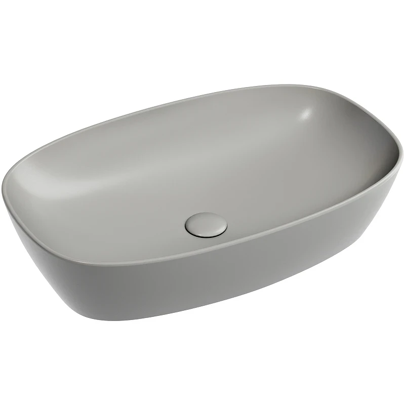Раковина-чаша Ceramicanova Element 60 CN6049MH Антрацит матовый фарфор накладная