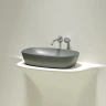 Раковина-чаша Ceramicanova Element 60 CN6049MH Антрацит матовый фарфор накладная