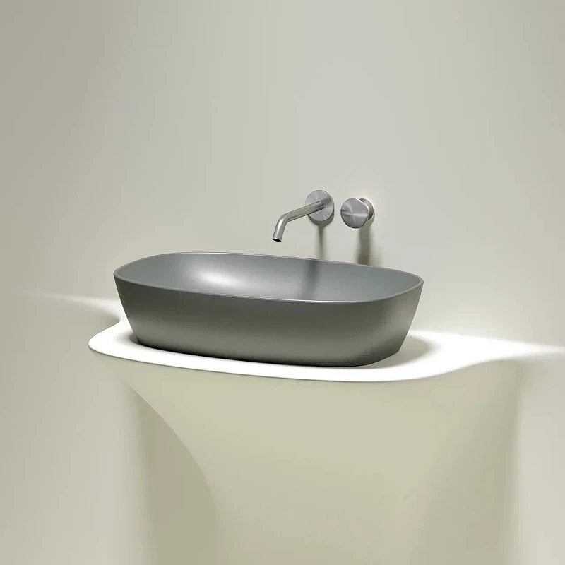 Раковина-чаша Ceramicanova Element 60 CN6049MH Антрацит матовый фарфор накладная