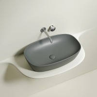 Раковина-чаша Ceramicanova Element 60 CN6049MH Антрацит матовый фарфор накладная