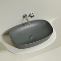 Раковина-чаша Ceramicanova Element 60 CN6049MH Антрацит матовый фарфор накладная