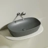 Раковина-чаша Ceramicanova Element 60 CN6049MH Антрацит матовый фарфор накладная