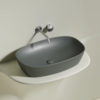 Раковина-чаша Ceramicanova Element 60 CN6049MH Антрацит матовый фарфор накладная