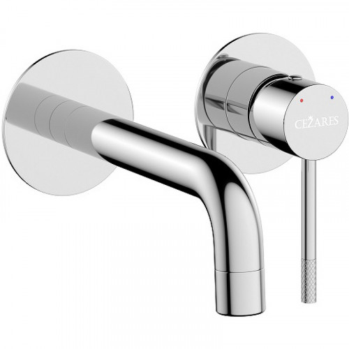 Смеситель для раковины Cezares Relax RELAX-BLI2-1-01-W0 Хром нержавеющая сталь встраиваемый
