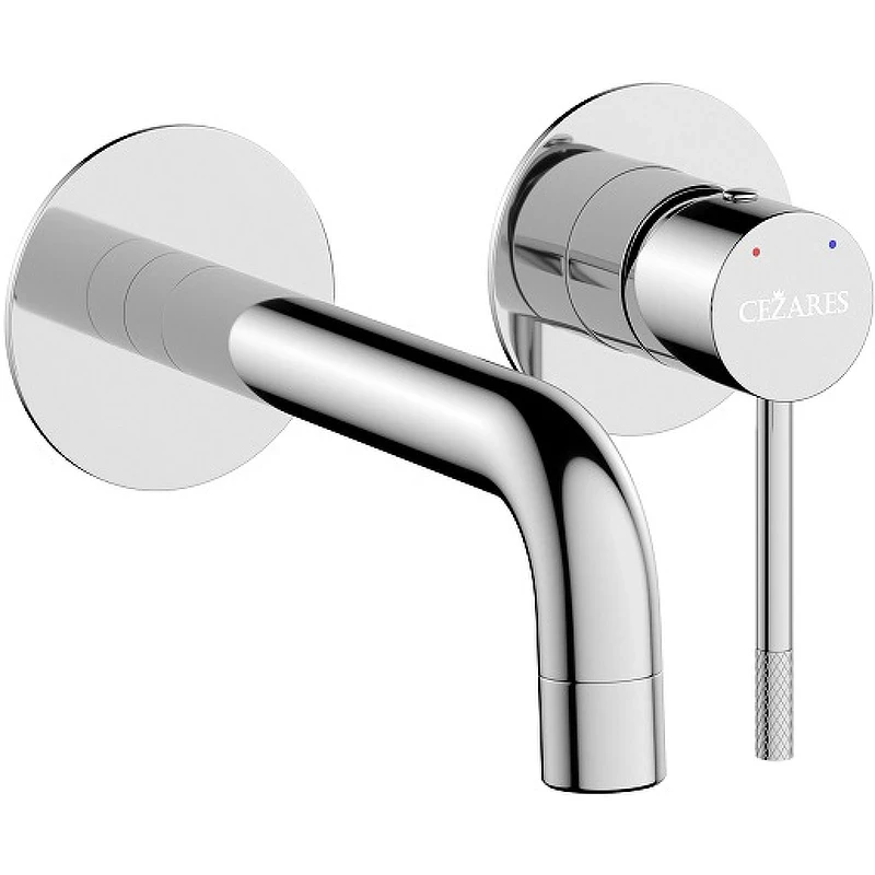 Смеситель для раковины Cezares Relax RELAX-BLI2-1-01-W0 Хром нержавеющая сталь встраиваемый
