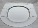 Унитаз компакт CeramaLux 1219A с бачком и сиденьем Микролифт фаянс напольный