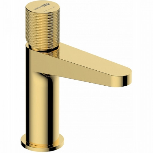 Смеситель для раковины WasserKRAFT Ems 7603 Золото глянцевое латунь