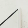 Шторка на ванну Maybah Glass MGV-64-1у 800x1400 в узком профиле Белый стекло прозрачное