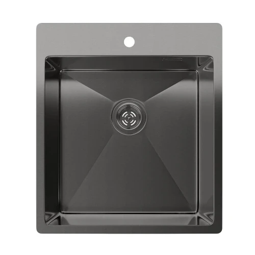 Кухонная мойка Rivelato Rinox 44 4450 PVD black цвет Черный