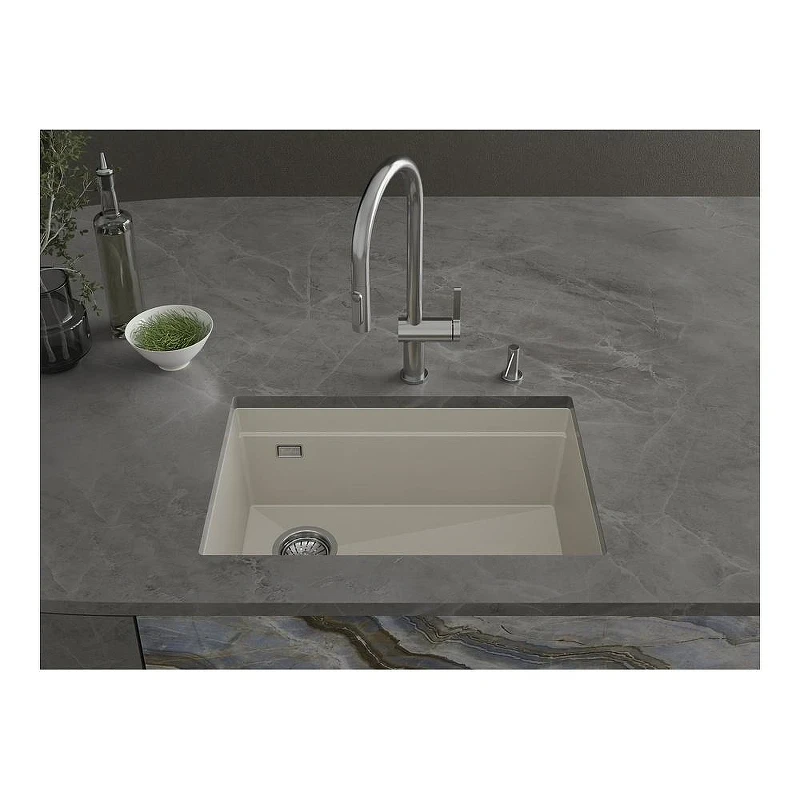 Кухонная мойка Rivelato Lino 65 LN-654-L topazio цвет Топаз