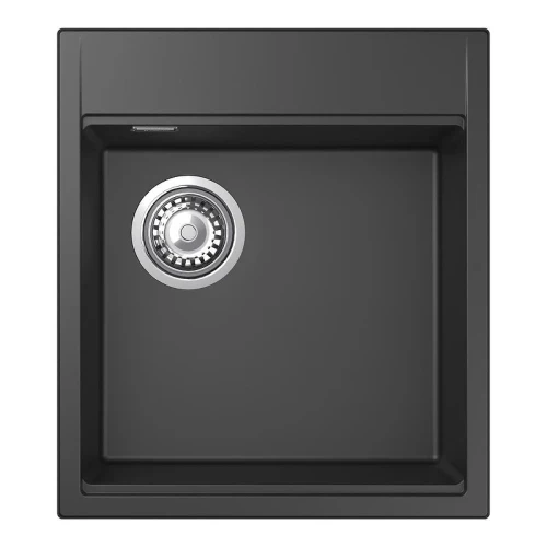 Кухонная мойка Rivelato Tesoro 45 TR-455-L antracite цвет Антрацит
