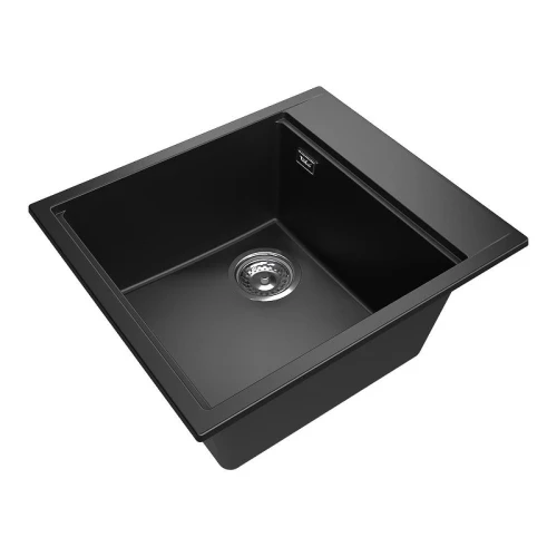Кухонная мойка Rivelato Tesoro 45 TR-455-L antracite цвет Антрацит