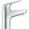 Смеситель для раковины Grohe Euroeco 24256001 цвет Хром