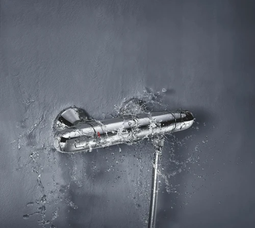 Смеситель для душа Grohe Grohtherm 1000 34814003 с термостатом Хром латунь на стену