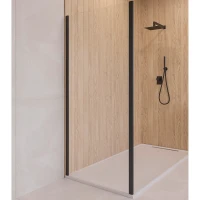 Душевая стенка RGW Z-050-5-B 80 352205508-14 профиль Черный стекло прозрачное