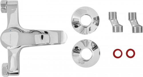 Смеситель для ванны Vidima Meloy BA411AA Хром латунь на стену