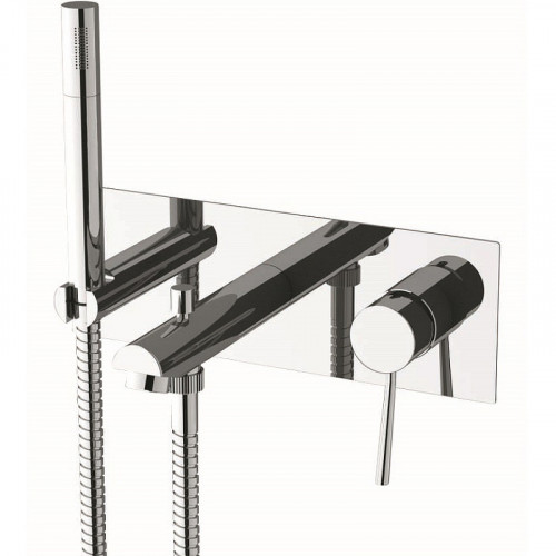 Смеситель для ванны Remer Minimal N04 Хром латунь встраиваемый