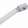 Душевая перегородка Cezares Liberta 80 LIBERTA-L-1-TB-80-GR-Cr профиль Хром стекло серое