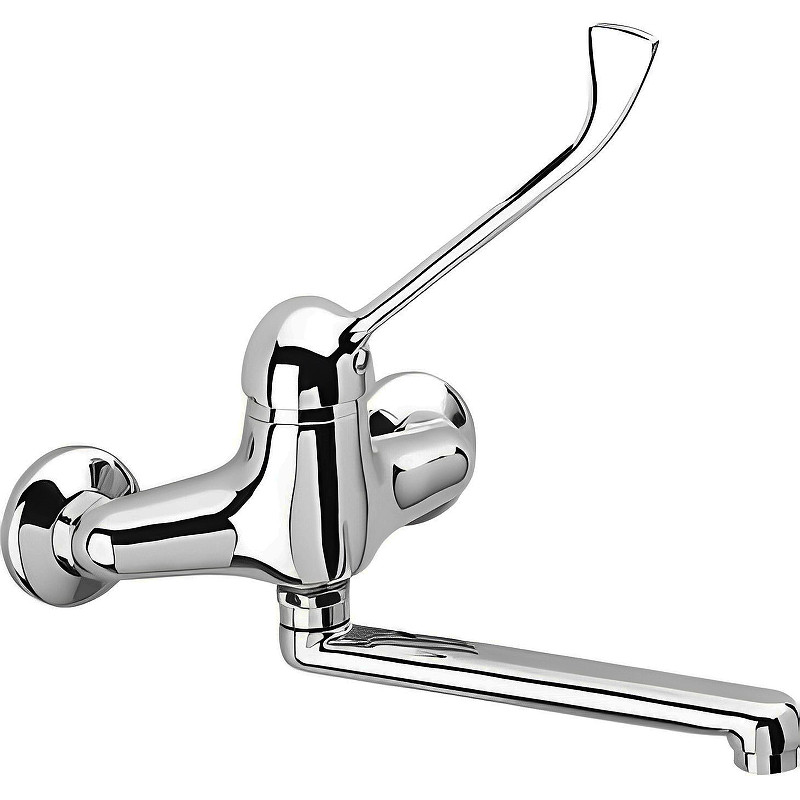 Смеситель для кухни Remer Kiss K45 Хром латунь на стену