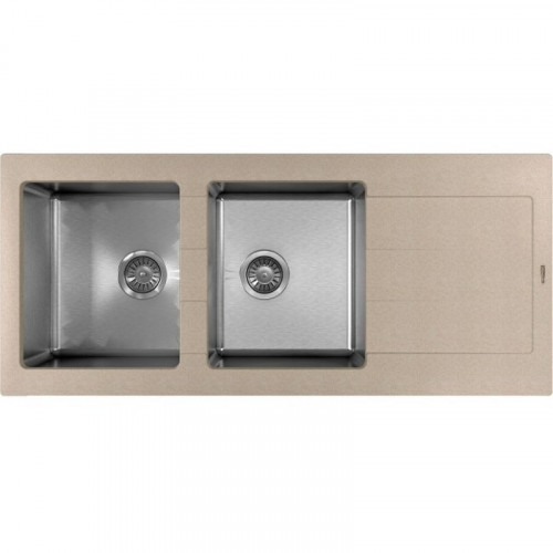 Кухонная мойка Florentina Комби-1160 21.415.E1160.107 Песочная комбинированные встраиваемый
