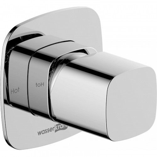 Смеситель для душа WasserKRAFT Naab 8652 Хром латунь встраиваемый